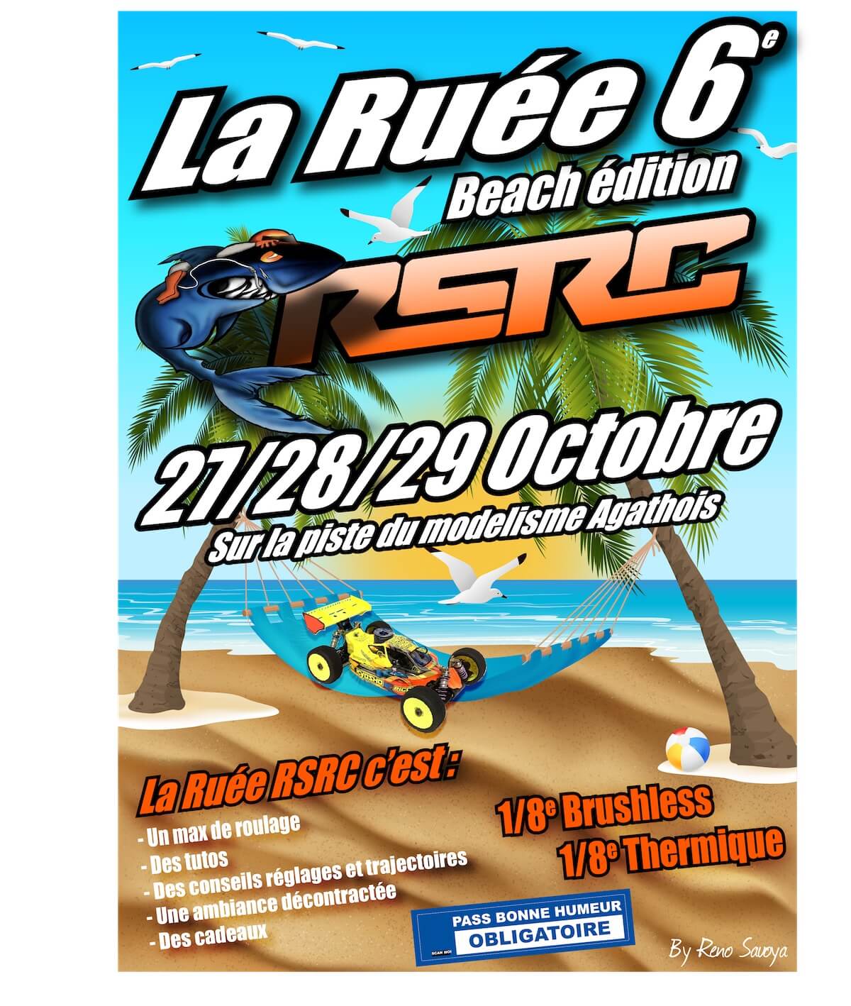Affiche Ruée RSRC 6e edition